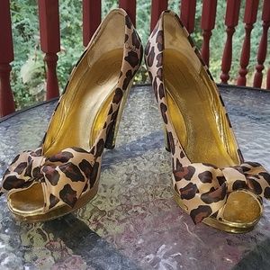 Coach Leopard Print Shoes